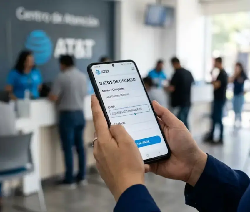 AT&T registro CURP a usuarios de prepago: revisa tu aplicación para proteger tus datos