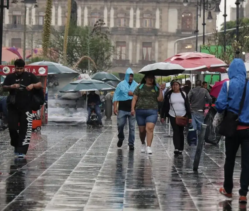 Alerta amarilla en CDMX por fuertes lluvias y granizo