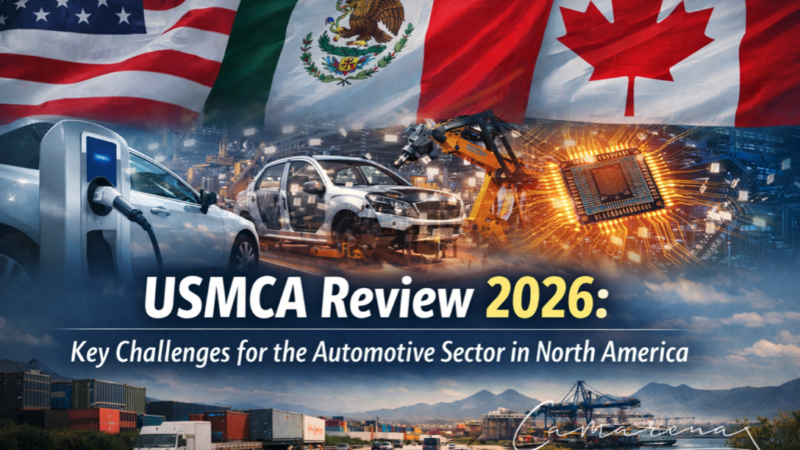 Revisión del T-MEC 2026: Principales desafíos para el sector automotriz en América del Norte