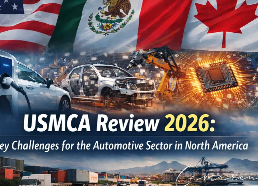 Revisión del T-MEC 2026: Principales desafíos para el sector automotriz en América del Norte