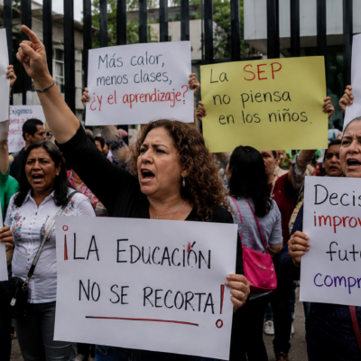 Gente enojada con la SEP por recorte al ciclo escolar 2025 2026