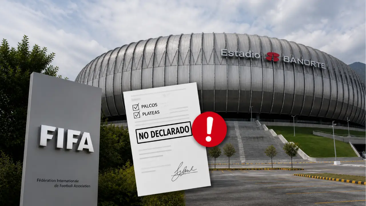 Estadio Banorte revelan omisión a FIFA sobre palcos y plateas rumbo al Mundial 2026