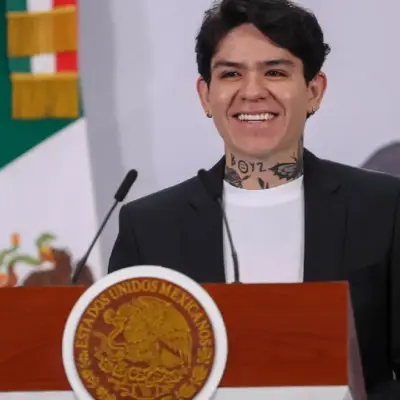 Junior H habló en La Mañanera sobre la razón por la que decidió modificar el mensaje de su música y alejarse de los narcocorridos