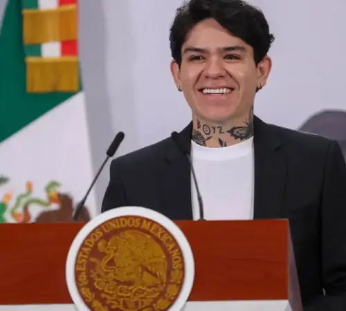 Junior H habla en La Mañanera sobre su cambio musical