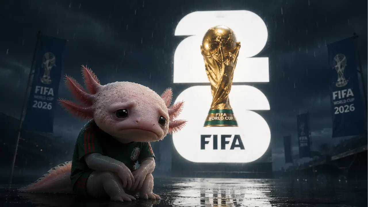 La FIFA retira el ajolote de Clara Brugada