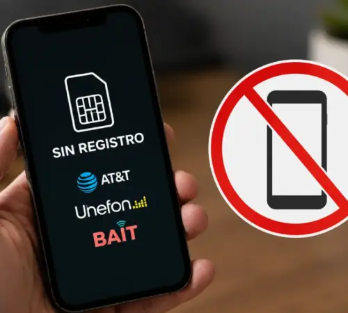 Líneas que no tienen que hacer el registro obligatorio; si son plan o prepago