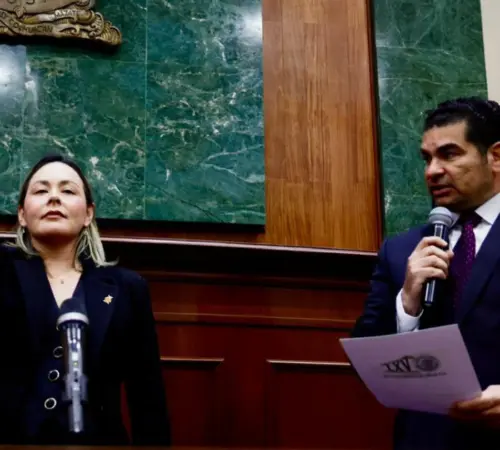 Yeraldine Bonilla Valverde asume como gobernadora interina de Sinaloa