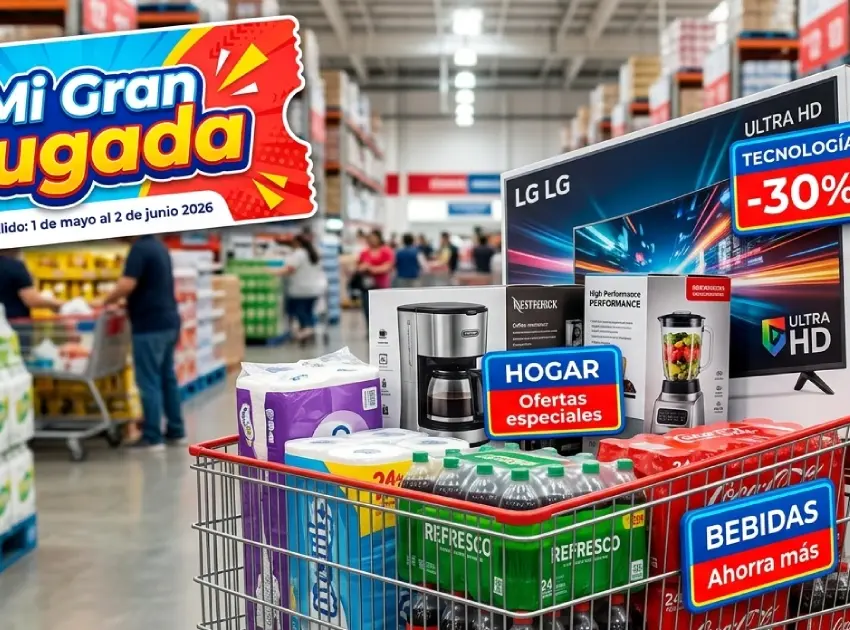 ¿Qué ofertas trae la cuponera Mi Gran Jugada de Sam’s Club 2026?