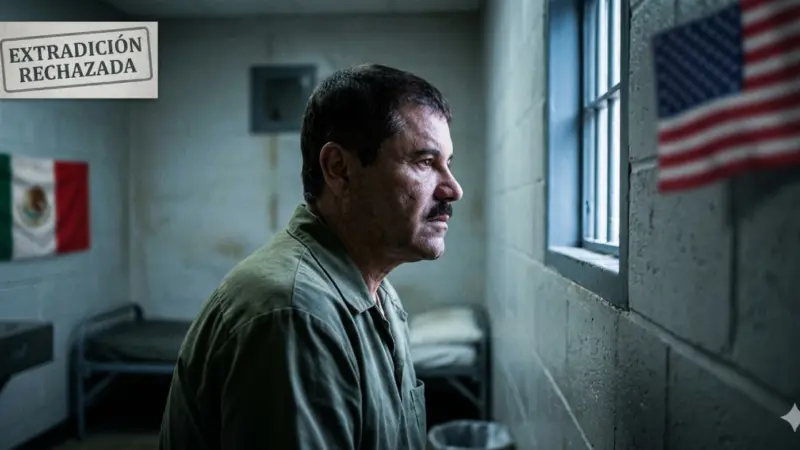 Extradición El Chapo rechazada por juez en Estados Unidos imagen conceptual de prisión de alta seguridad