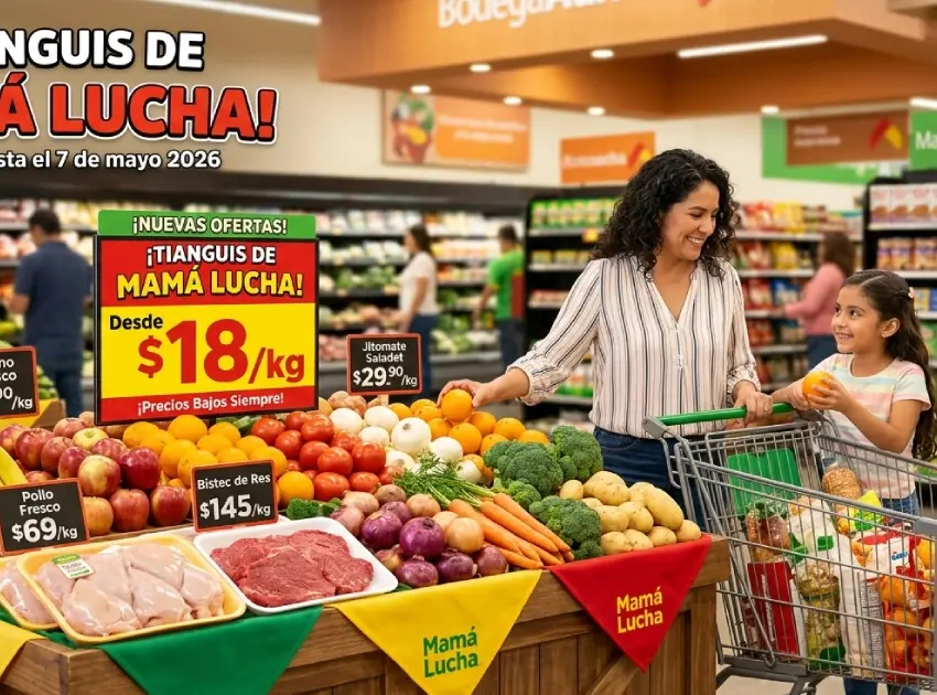 Aprovecha el Tianguis de Mamá Lucha en Bodega Aurrera con precios desde $18 por kilo