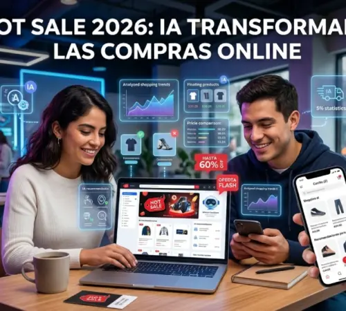 ¿Usarás IA en Hot Sale 2026? 60% de compradores mexicanos sí lo harán