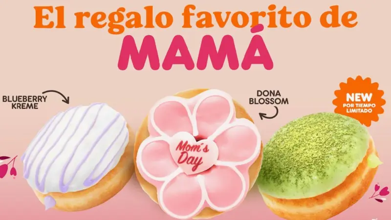 Dunkin’ celebra a mamá con donas especiales llenas de sabor