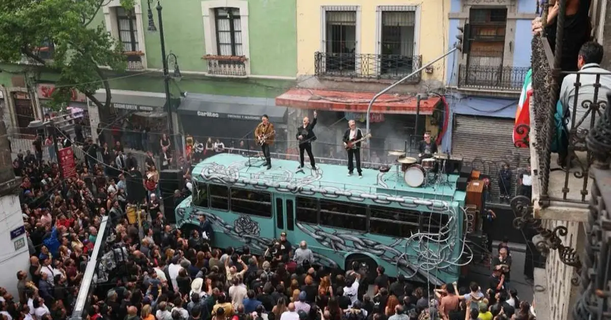 U2 toma el Centro Histórico de CDMX para su nuevo video musical