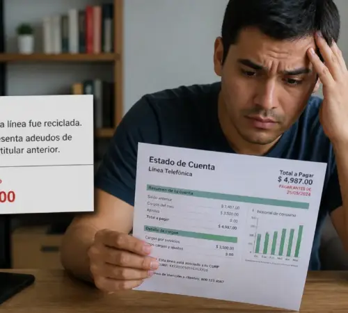 Registro obligatorio de líneas telefónicas con CURP provoca herencia de deudas