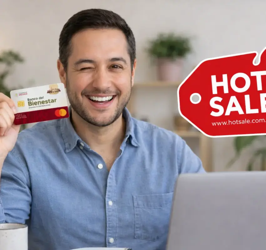 Se puede comprar en línea con la tarjeta del Banco del Bienestar durante Hot Sale