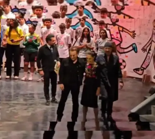 Sheinbaum y U2 sorprenden en clausura del Mundial de Niños de la Calle