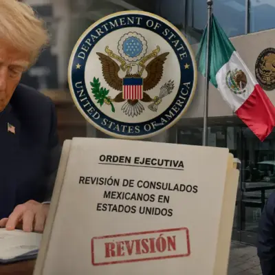 Trump ordena revisar consulados mexicanos en Estados Unidos