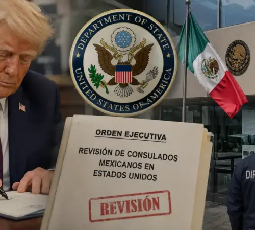 Trump ordena revisar consulados mexicanos en Estados Unidos