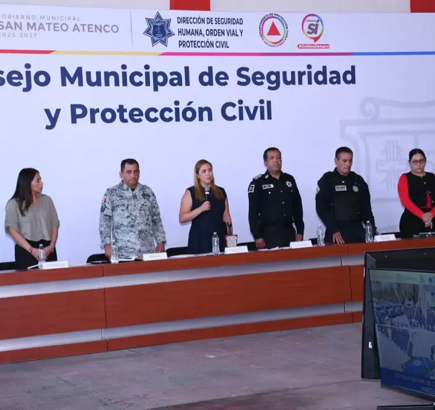 Ana Muñiz fortalece seguridad y prevención en Atenco