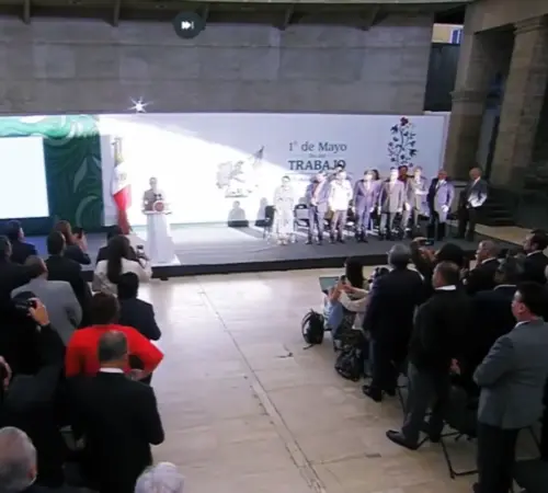 Evento por el Día Internacional del Trabajo