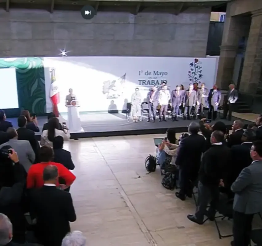 Evento por el Día Internacional del Trabajo