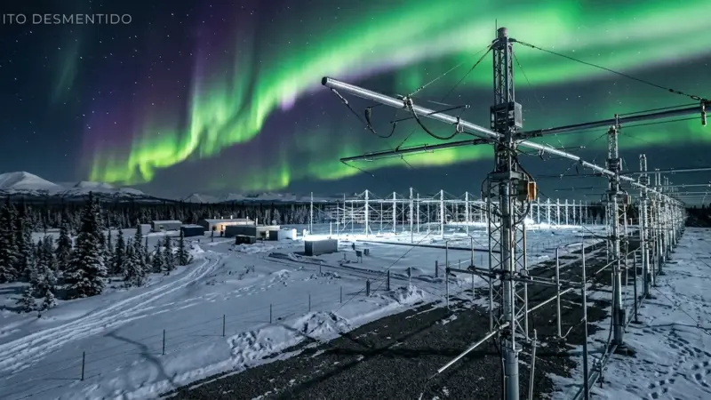HAARP arma climática mito desmentido por científicos en Alaska