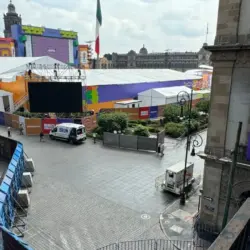 Fan Fest del Zócalo en vilo por negociación con CNTE