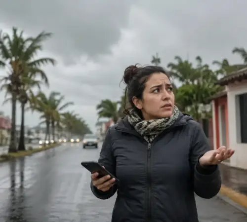 Frente frío fuera de temporada afectará al norte de México