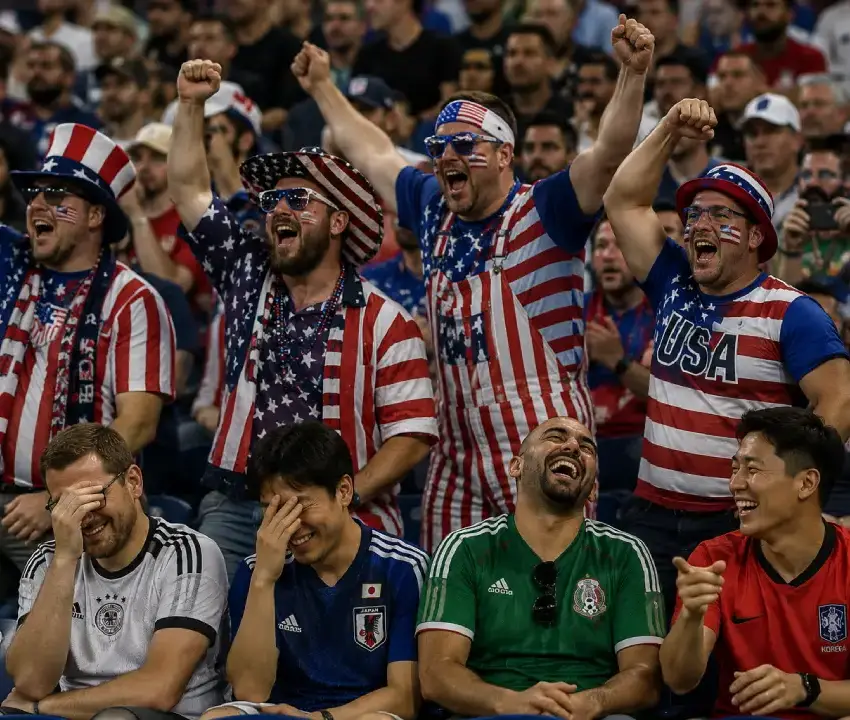 Porras de Estados Unidos en el Mundial 2026 desatan burlas y debate cultural
