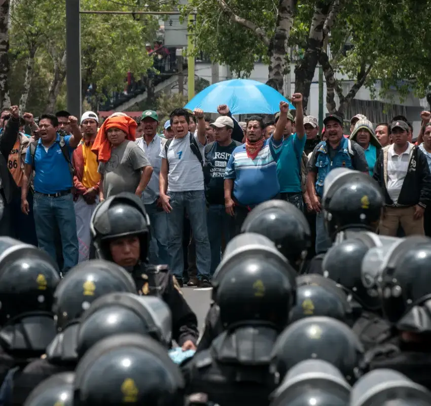 protestas CNTE
