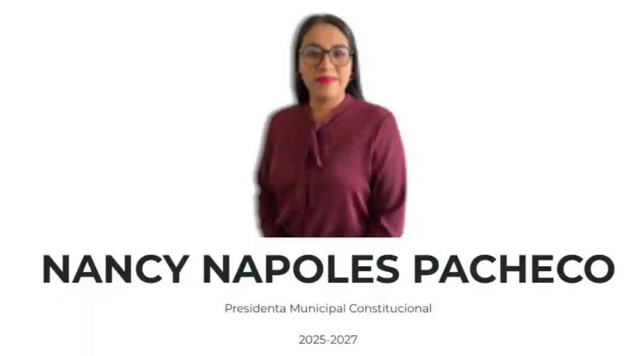 Portrait of Nancy Naples Pacheco Constitutional Municipal President 20252027