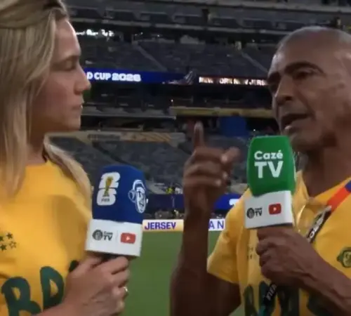 Romario desata polémica con periodista tras empate de Brasil ante Marruecos
