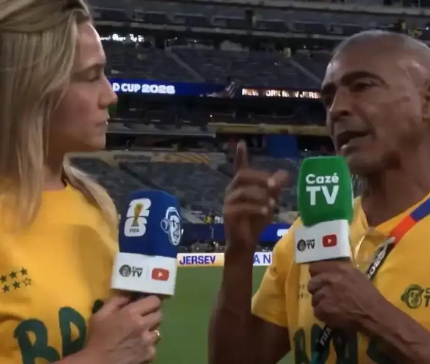 Romario desata polémica con periodista tras empate de Brasil ante Marruecos