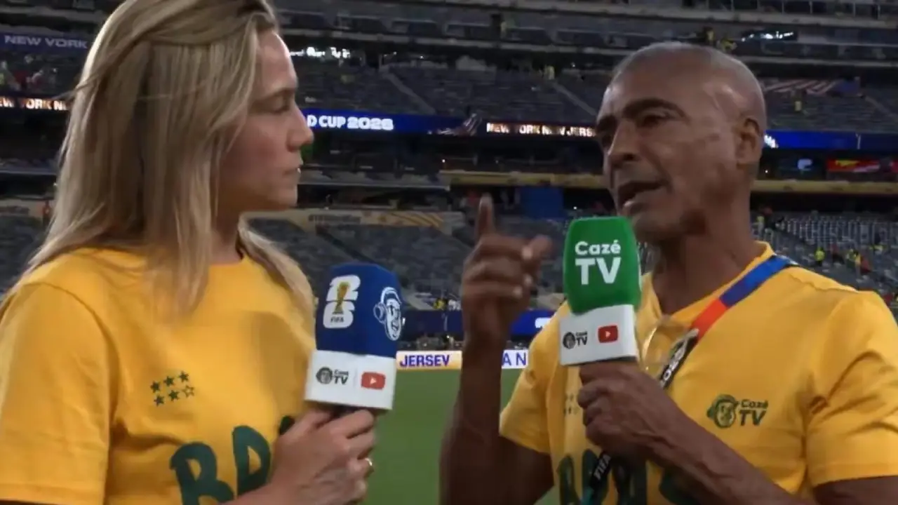 Romario desata polémica con periodista tras empate de Brasil ante Marruecos