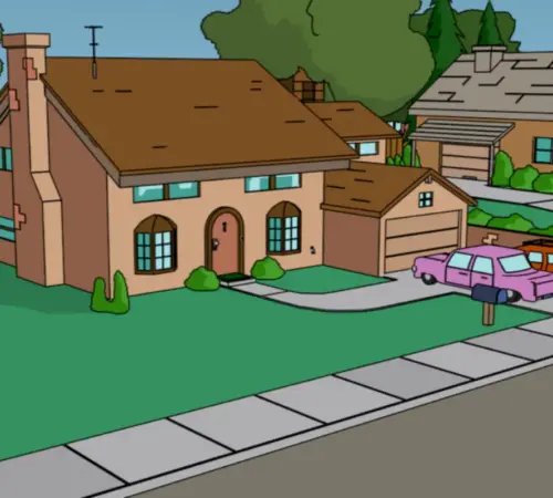 casa de los Simpson