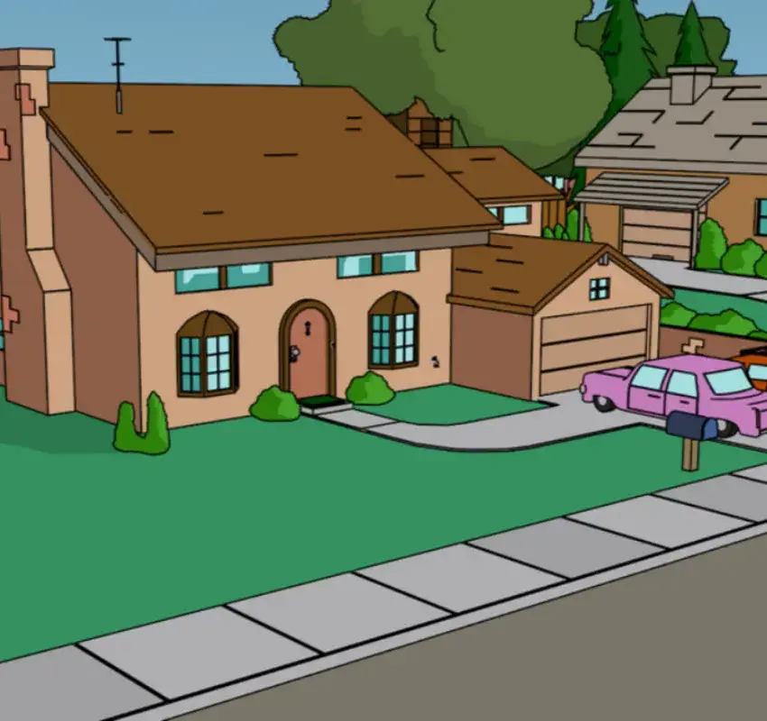 Una mujer recrea la cocina de Los Simpson en su casa y revela su conexión de más de 30 años