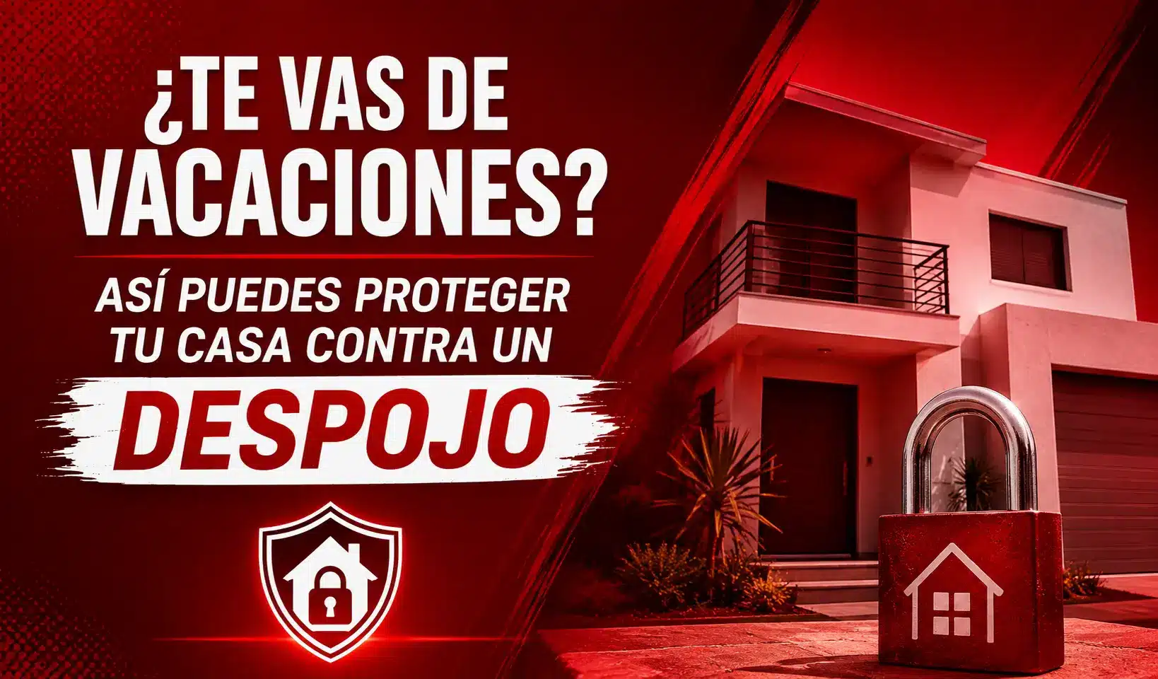 Te vas de vacaciones Así puedes proteger tu casa contra un despojo | Vacaciones cómo evitar que ocupen tu casa mientras estás fuera