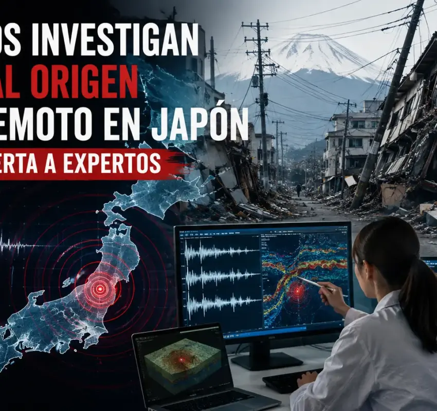 Científicos investigan el inusual origen del terremoto en Japón que desconcierta a expertos
