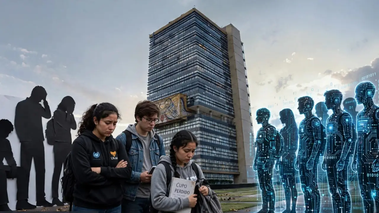 22 mil estudiantes legítimos habrían perdido su lugar en la UNAM por los tramposos de la IA | 22 mil estudiantes legítimos habrían perdido su lugar en la UNAM por los tramposos de la IA