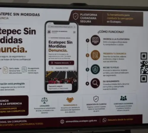 Ecatepec Sin Mordidas nueva herramienta contra corrupción y abusos | Ecatepec Sin Mordidas nueva herramienta contra corrupción y abusos
