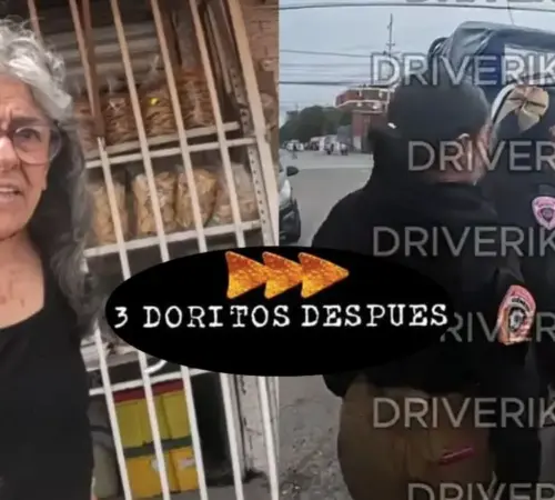 Lady Paquete: adulta mayor roba celular a repartidor en Coacalco