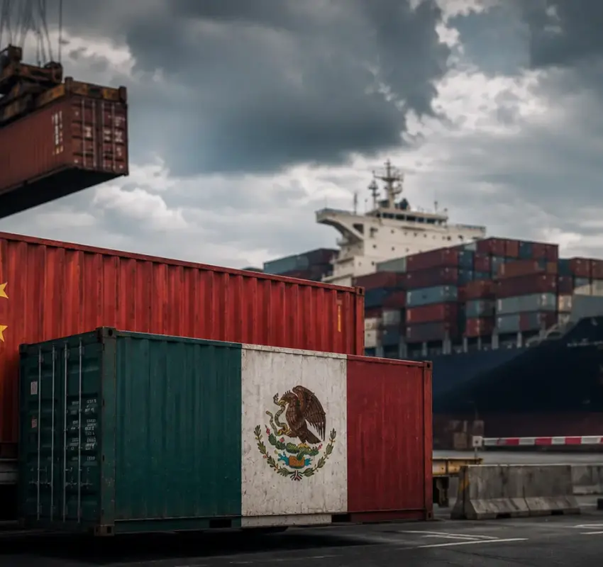 EU señala a México y otros 40 países por transbordo de productos chinos