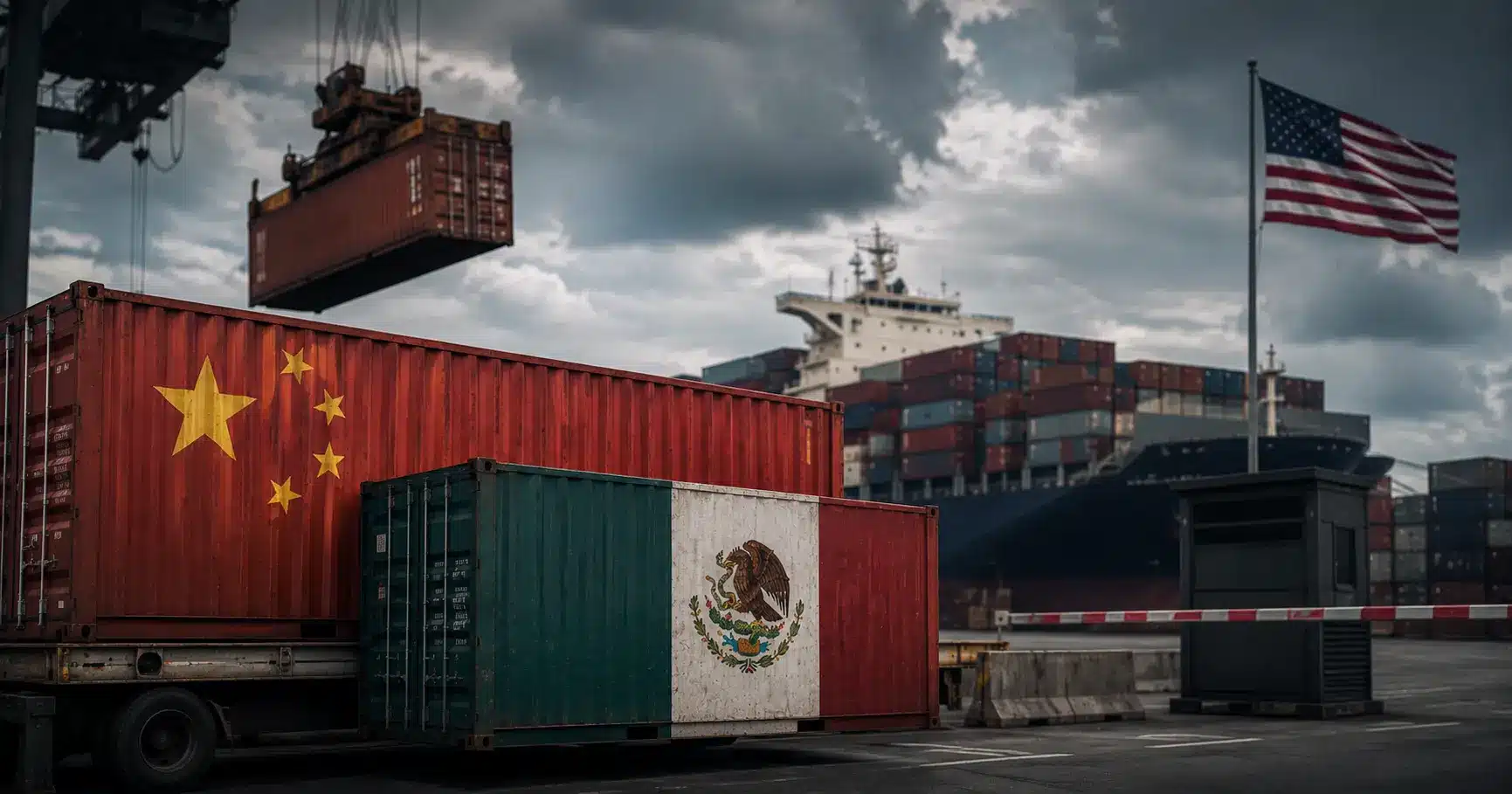 EU señala a México y otros 40 países por transbordo de productos chinos | EU advierte sanciones a países que faciliten transbordo de productos chinos