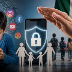 México analiza regular celulares y redes sociales para proteger a menores