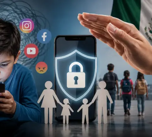 México analiza regular celulares y redes sociales para proteger a menores