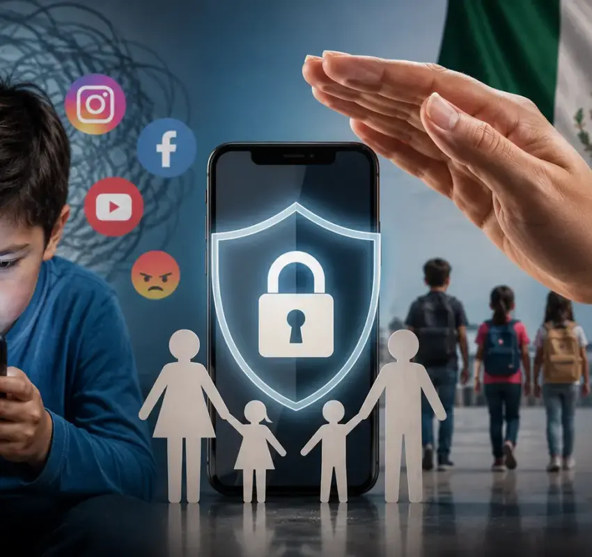México analiza regular celulares y redes sociales para proteger a menores
