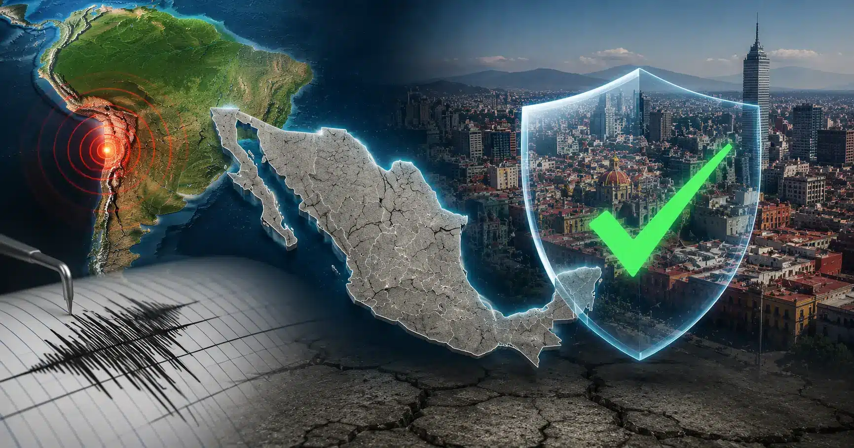 Terremotos en Sudamérica no provocan actividad sísmica en México aclaran expertos | Terremotos en Sudamérica no aumentan actividad sísmica de México