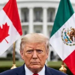 Trump le dice “asquerosa” a Canadá y acusa a México de aprovecharse de EE.UU.
