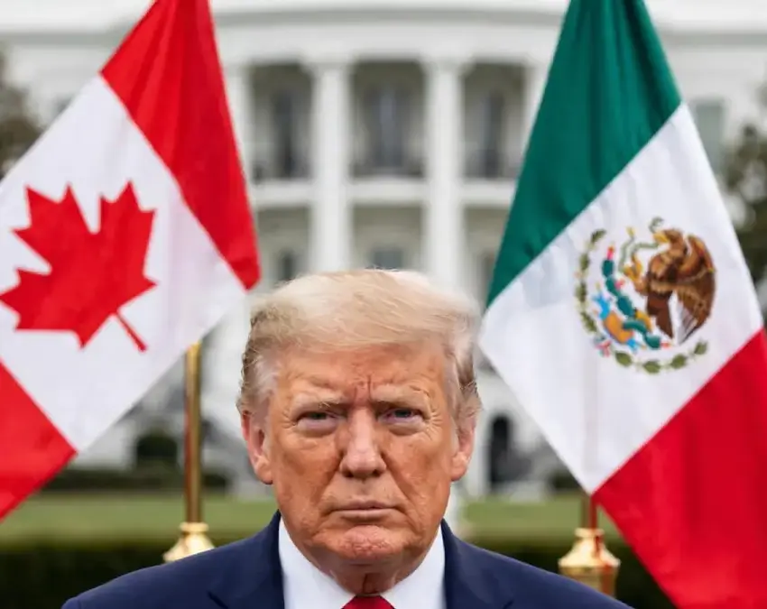 Trump le dice “asquerosa” a Canadá y acusa a México de aprovecharse de EE.UU.