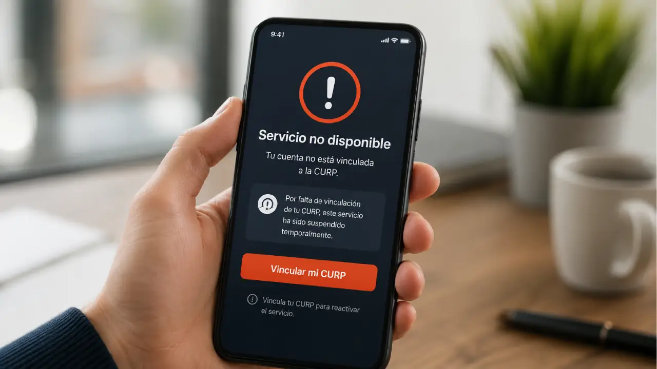 Te suspendieron la línea celular por no vincularla con tu CURP Así puedes recuperarla | Si tu celular dejó de tener servicio podría deberse a la falta de vinculación con tu CURP Esto debes hacer para recuperar tu línea